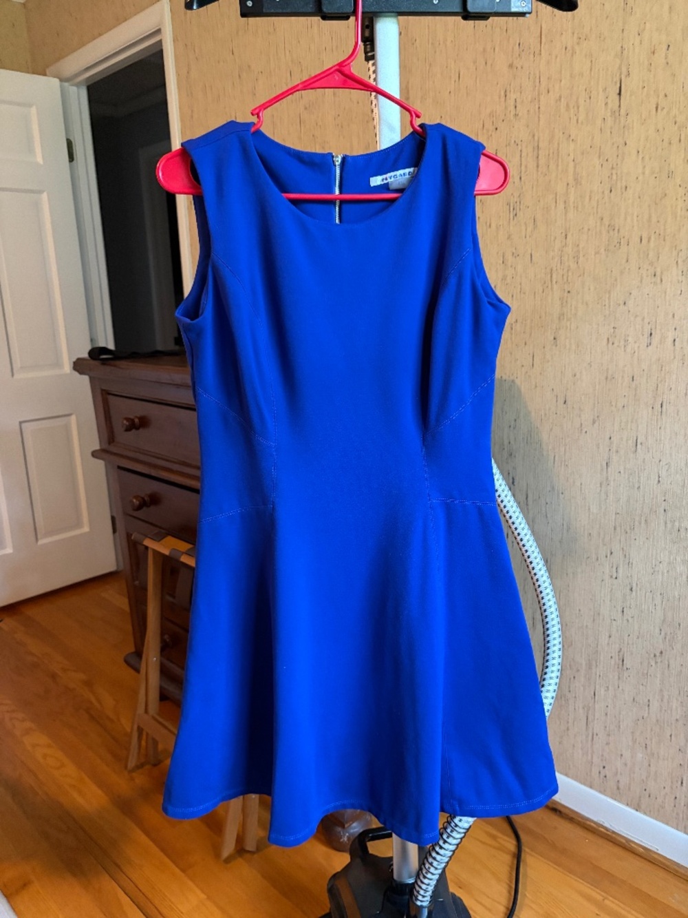 Cobalt Fit and Flare Dress